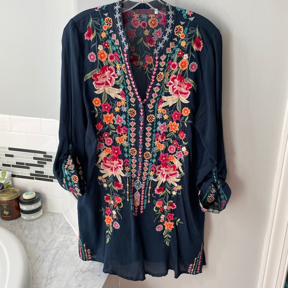 Johnny Was Tunic Top
